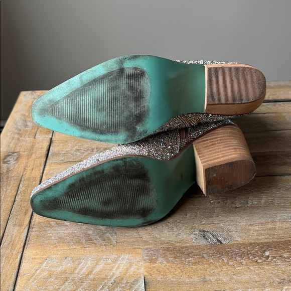 Betsey Johnson Emory Rhinestone Western Boot - Picture 2 of 4